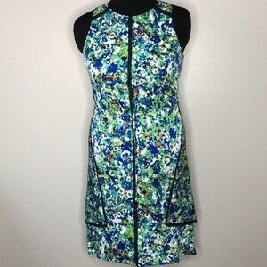 Mini Floral Ann Taylor sleeveless sheath‎ dress size 10M